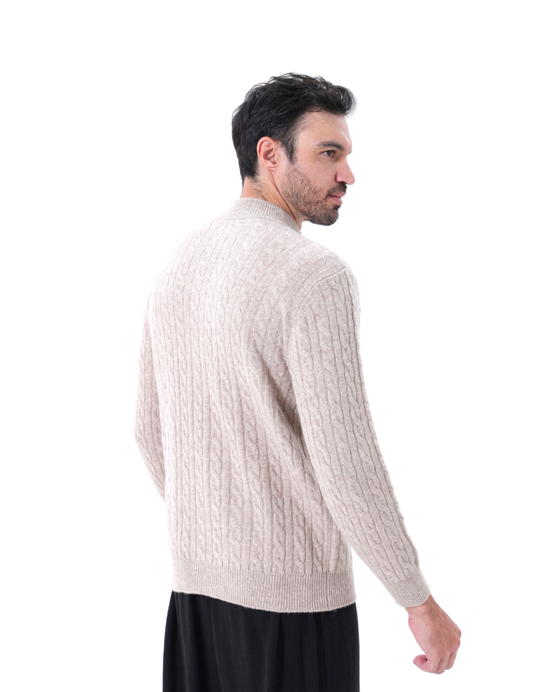 Dorte™ | Cashmere Half-Zip Sweater
