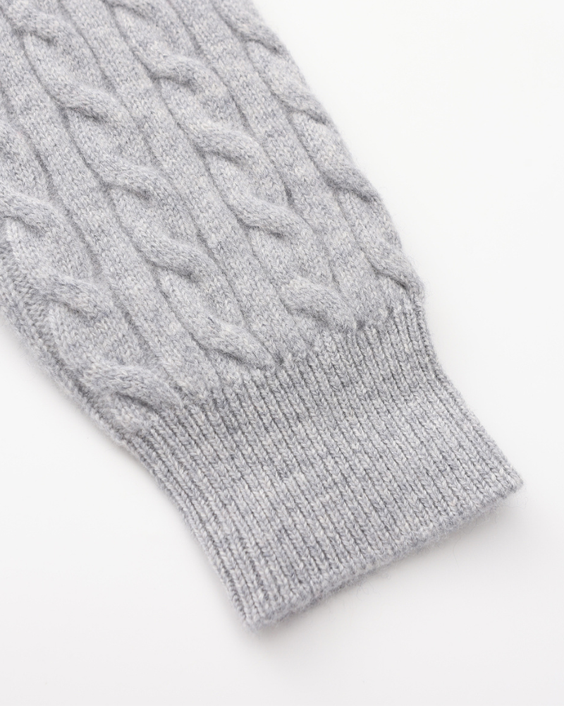 Dorte™ | Cashmere Half-Zip Sweater