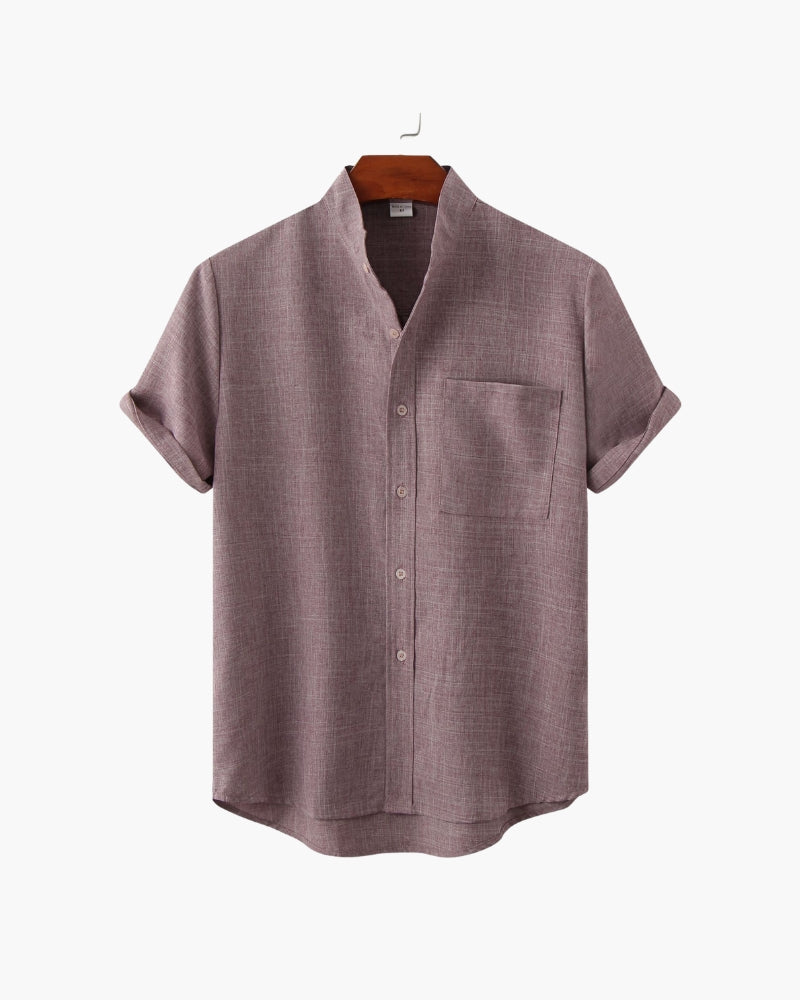 Dorte™ | Mandarin Collar Shirt
