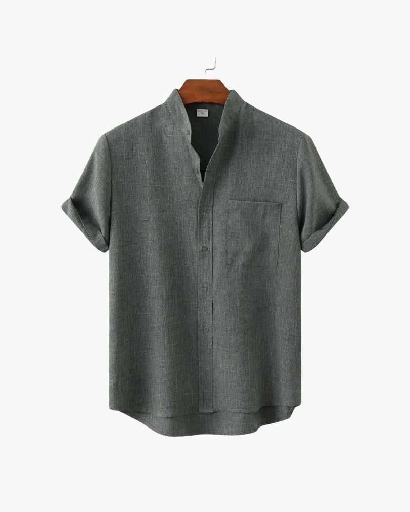 Dorte™ | Mandarin Collar Shirt