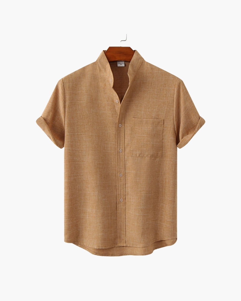 Dorte™ | Mandarin Collar Shirt