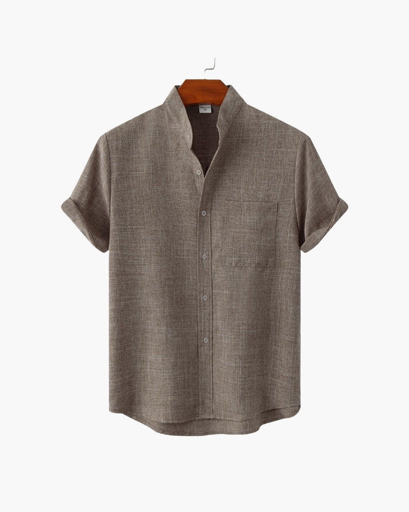 Dorte™ | Mandarin Collar Shirt