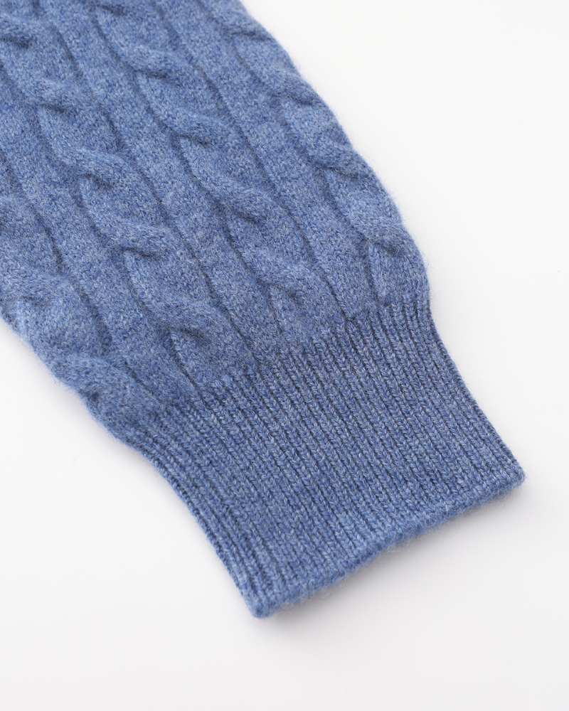 Dorte™ | Cashmere Half-Zip Sweater