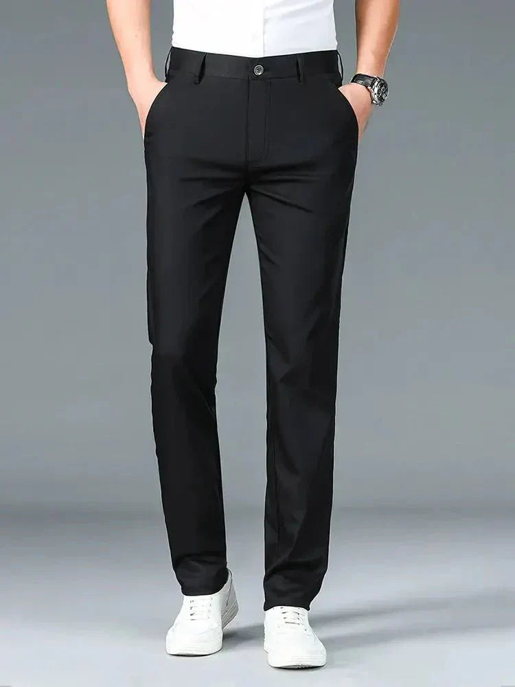 Dorte™ | Straight Pants in Bamboo Fiber
