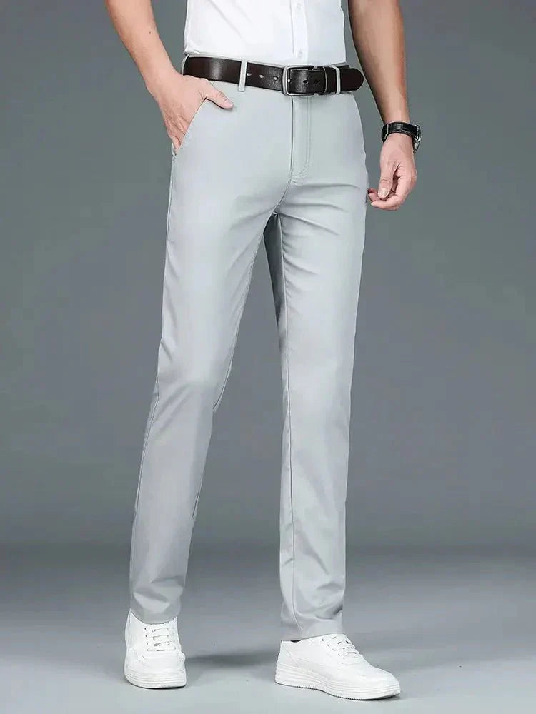Dorte™ | Straight Pants in Bamboo Fiber