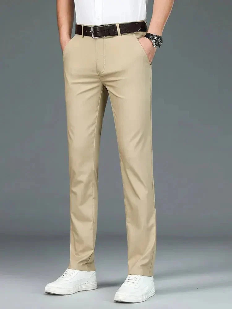 Dorte™ | Straight Pants in Bamboo Fiber