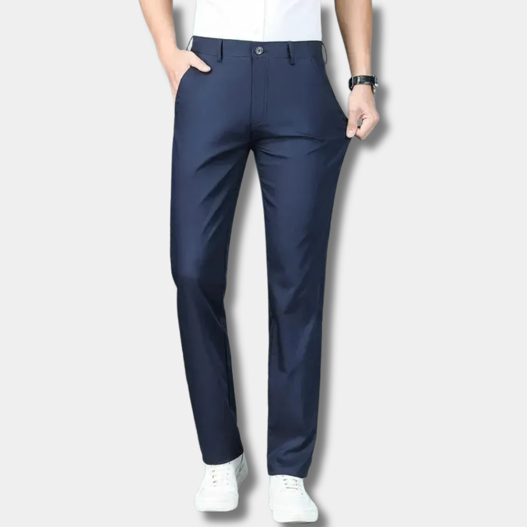 Dorte™ | Straight Pants in Bamboo Fiber