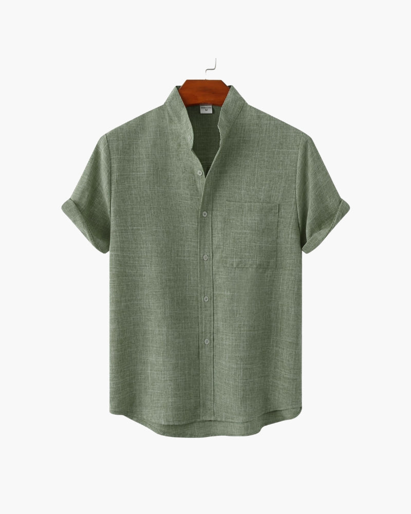 Dorte™ | Mandarin Collar Shirt