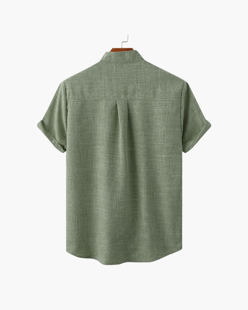 Dorte™ | Mandarin Collar Shirt