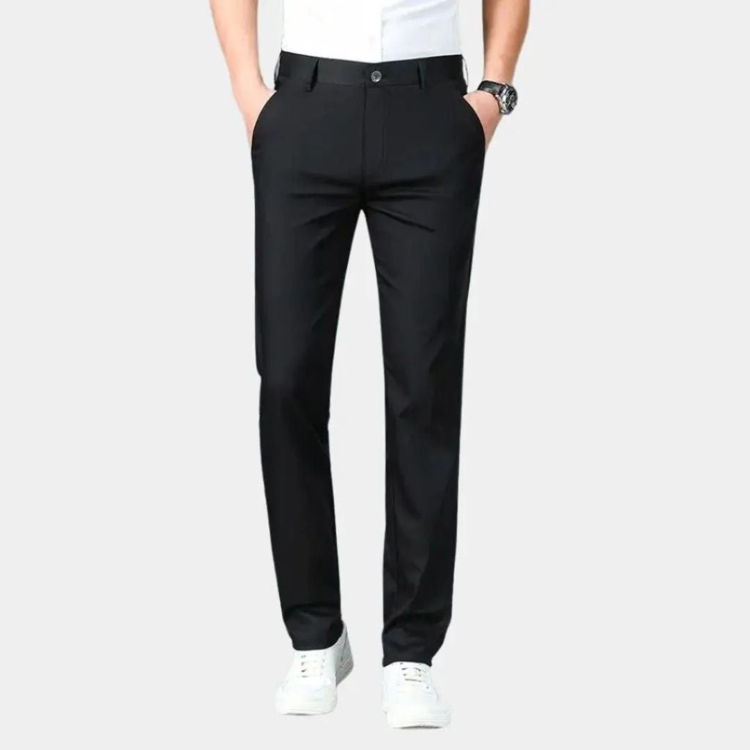 Dorte™ | Straight Pants in Bamboo Fiber
